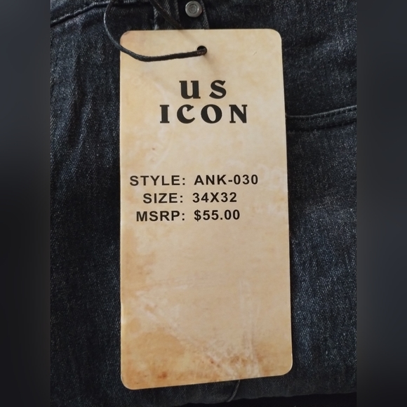 Men's U.S. Icon Jeans 34x32 - Picture 2 of 5